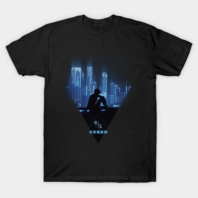 Ghost in the Shell T-Shirt by Mateus